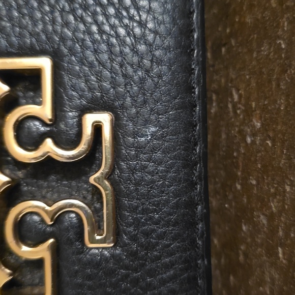 Tory Burch Britten Combo Black Leather Cross Body Bag - Picture 2 of 10